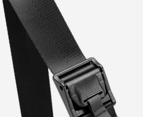 Dây đai dệt 20mm màu đen may viền