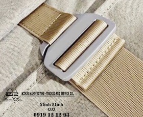DÂY ĐAI DỆT NILON GIÁ RẺ MÀU VÀNG 30MM