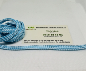 Dây đan banh đồ chơi màu xanh