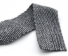 Dây dệt xương cá màu ghi - Dây đeo đồng hồ