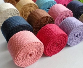 Dây dệt xương cá - PP bản lớn đủ màu sắc