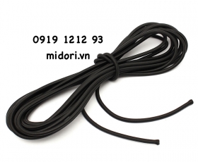 Dây dù bóng màu đen 2mm