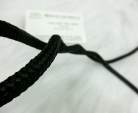 Dây dù dệt màu đen 6mm
