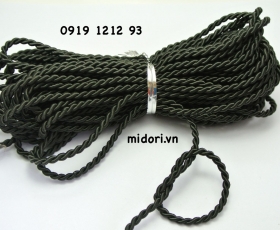 Dây se đen 3mm túi giấy