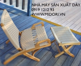 Furniture by rope