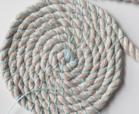 Làm dây thủ công - làm giỏ bằng dây SE 