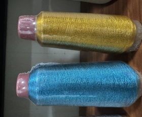 Sợi cước màu xanh
